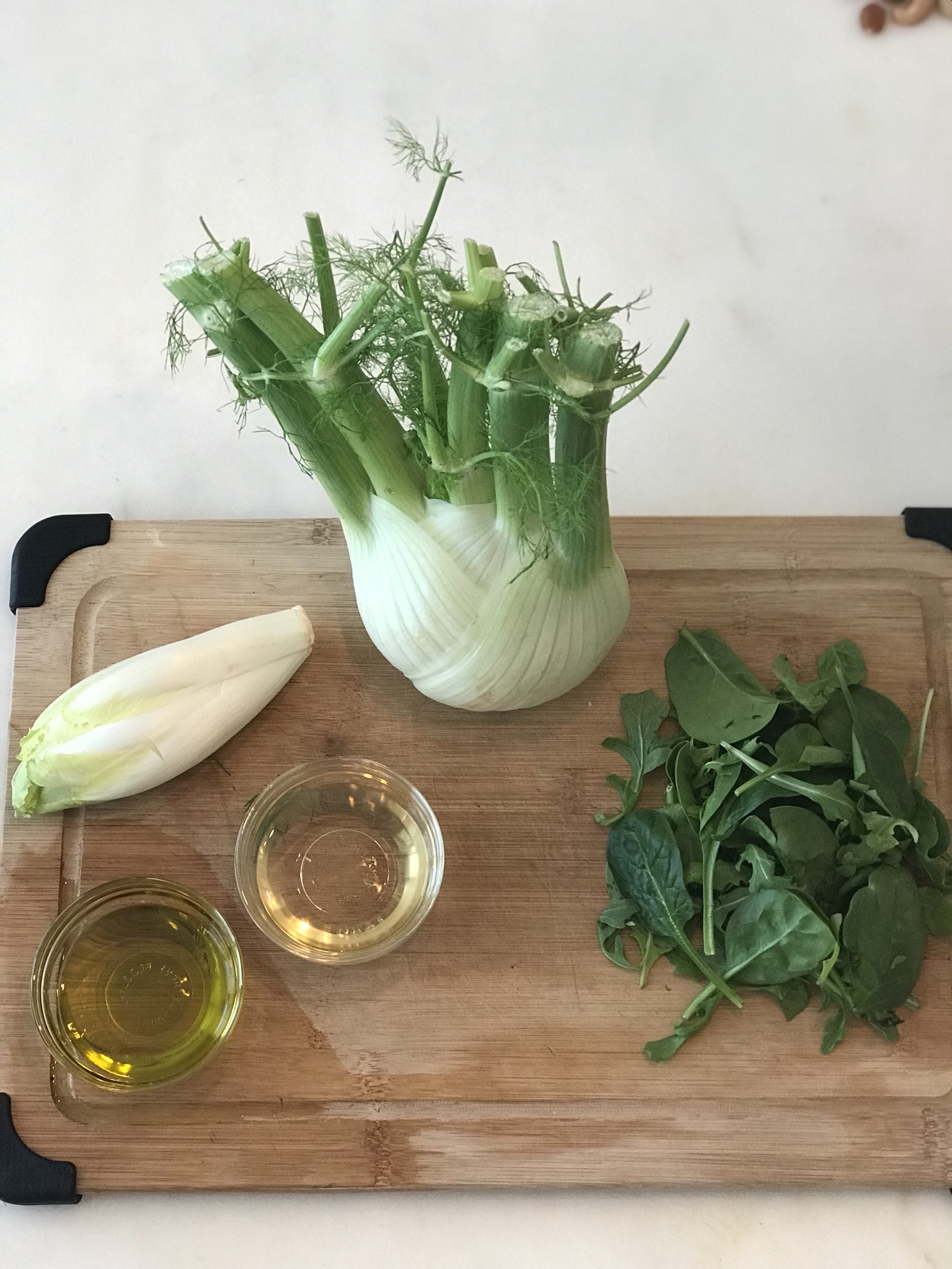 Arugula Fennel Endive Salad