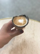 coffee in a cone