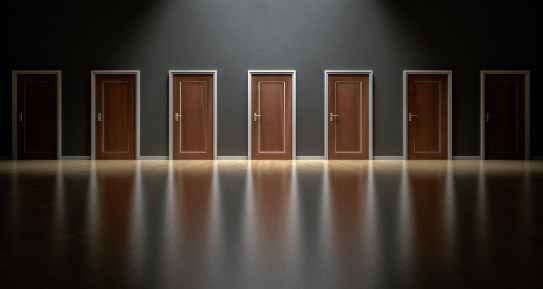 choices decision doors doorway