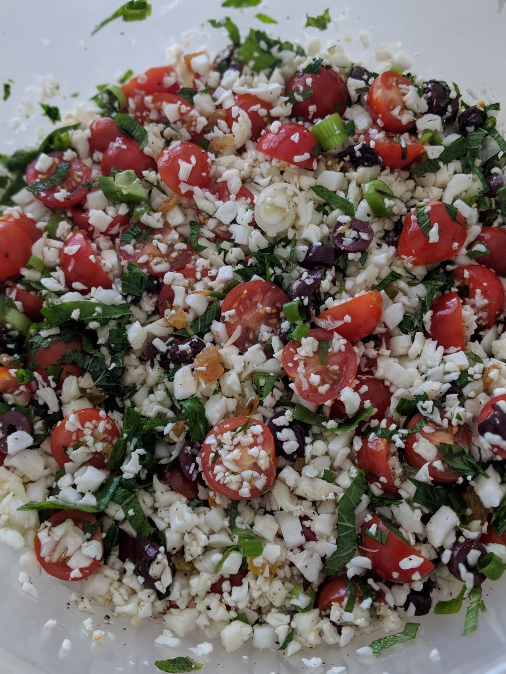 Be The Star Of Easter Get Together- You Gotta Try this Cauliflower “Couscous” Salad
