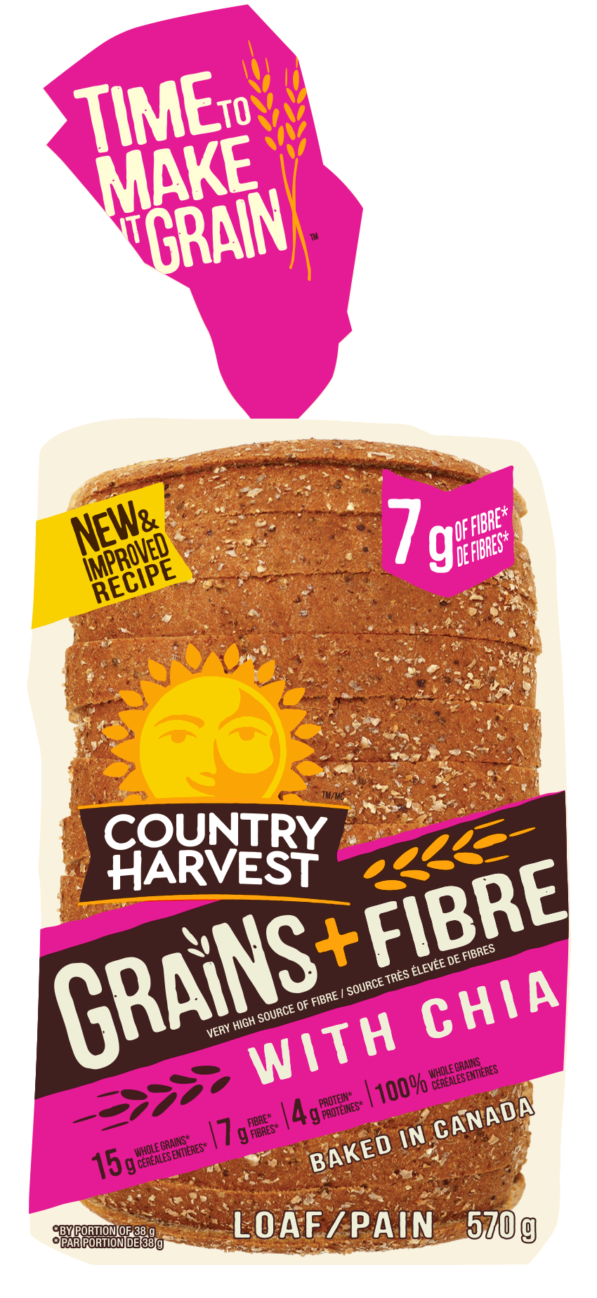 Have You Seen the New Country Harvest Fibre & Grains&nbsp;Bread?
