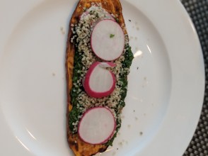 sweet potato chimichurri sauce